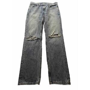 Levis 511‎ Mens Slim Straight Leg Blue Denim Jeans Size 31x32 Light Wash